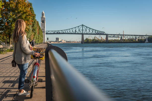 Bike ride in Montreal.