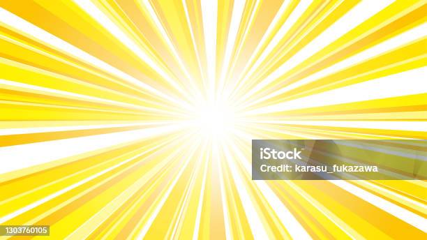 Yellow Flashline Background Vector Illustration Of Yellow Flash With Gradation Stock Illustration ...