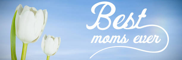 istock Composite image of best moms ever in white 1303761279