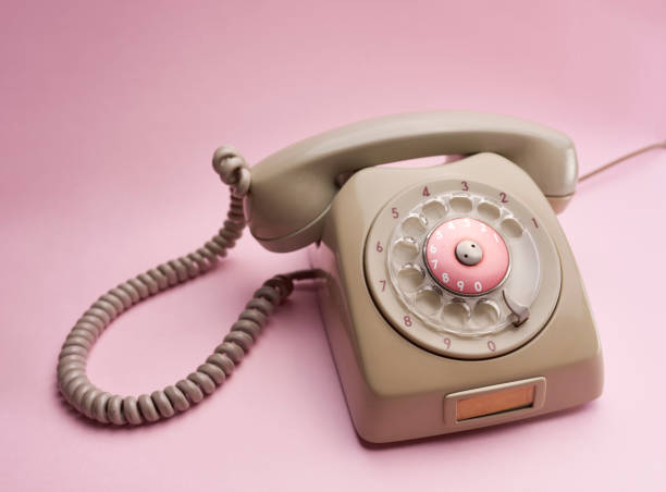 istock Retro phone from the 80's and 90's 1303763458