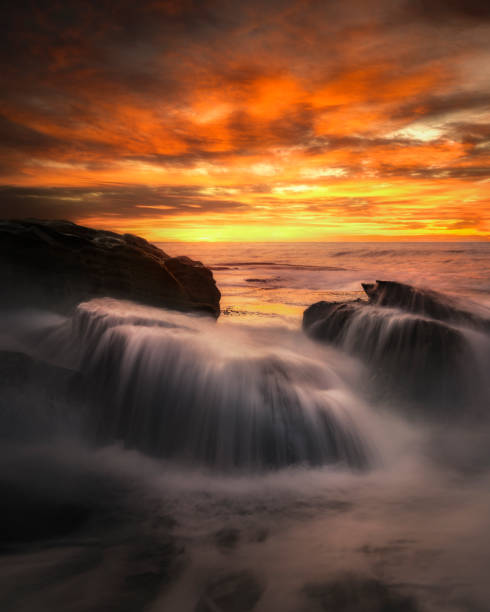 istock Sunrise by the sea 1303784292