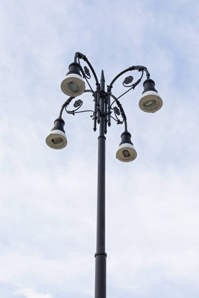 istock LED street lamps 1303784335