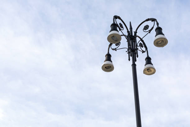 istock LED street lamps 1303785129