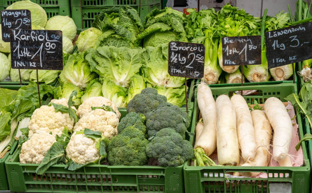 istock Broccoli, cauliflower and radish 1303790892