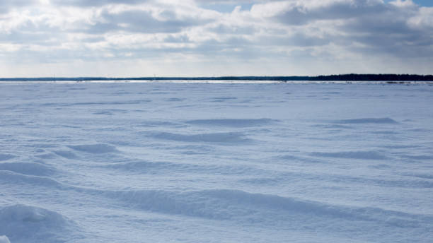 istock Winter landscape, blue skies and sparkling snow 1303791906