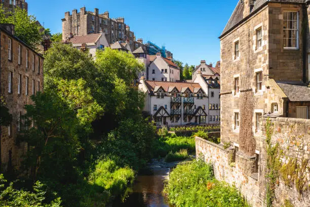 Photo of dean village, aka Water of Leith Village