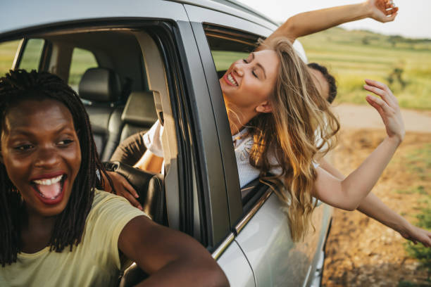 istock Enjoying summer road trip best friends 1303800919