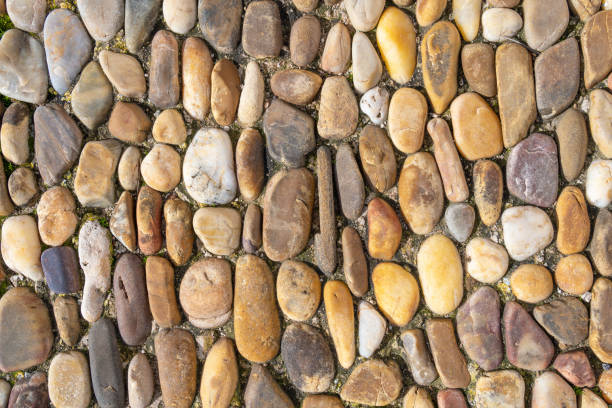 istock Close-up of a exterior boulder pavement 1303807626