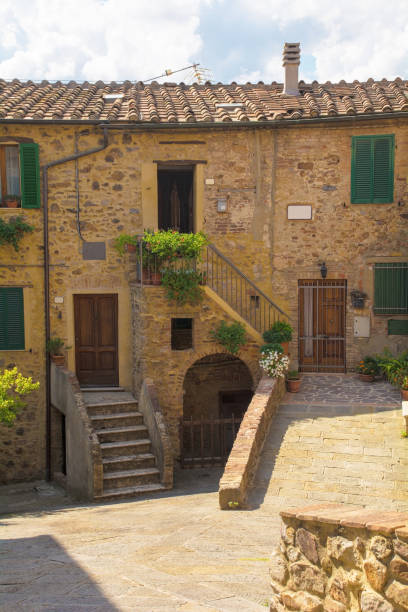 istock Buildings in Monticiano, Tuscany 1303810428