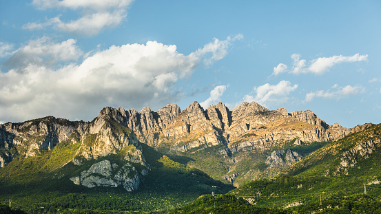 Monte Resegone, mountain of the Bergamasque Prealps, Lecco , Italy