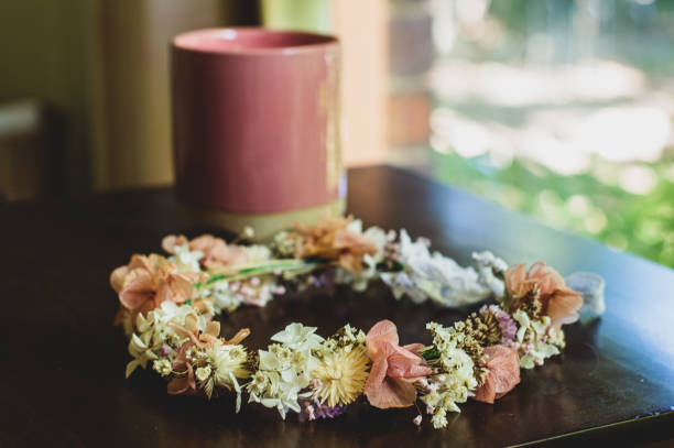 Flower Crown Candle Flower Crown Candle