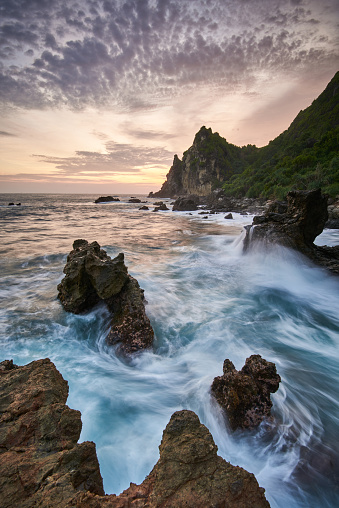 Sunset in Watu Lumbung, Gunung Kidul, Yogyakarta