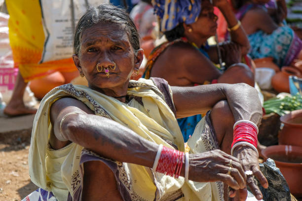 Koraput in Odisha, India. stock photo