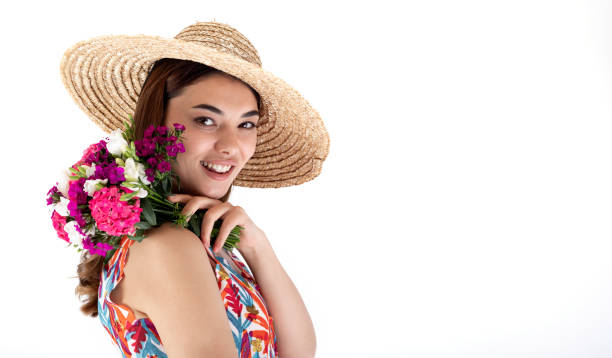 istock woman shopping at store 1303820356