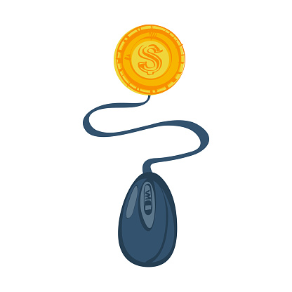 istock Online money concept. Web account. Virtual money 1303843840