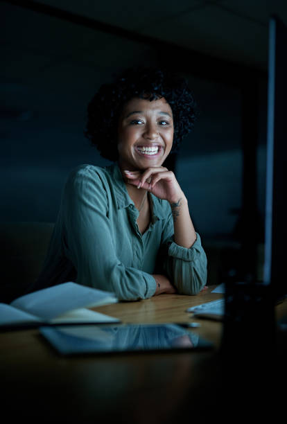istock Making the deadline makes me feel good 1303849526