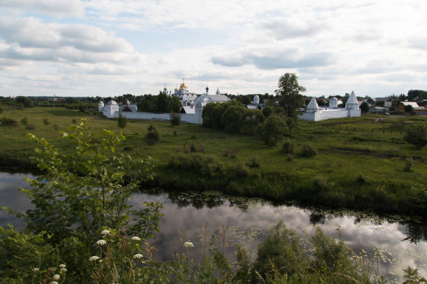 cityscape Suzdal stock photo