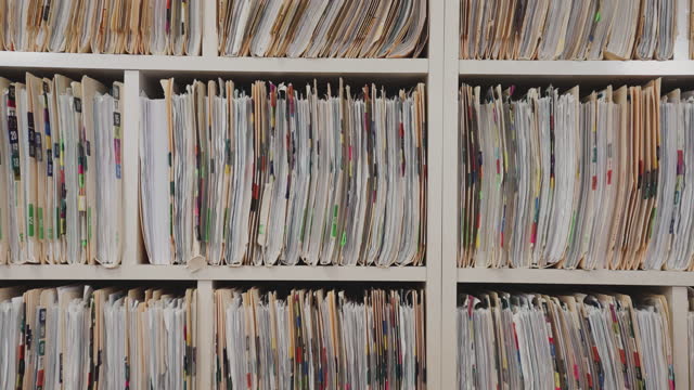 Health insurance folders in archive files