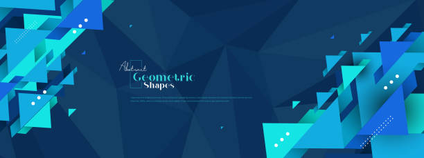 브로셔, 전단지, 배너, 헤더, 책 표지, 노트북 배경에 대한 추상설계 템플릿 - abstract backgrounds geometric shape triangle stock illustrations