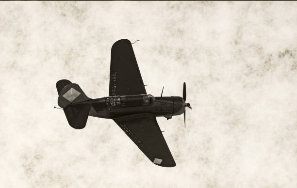 istock World War II Navy airplane 1303866004