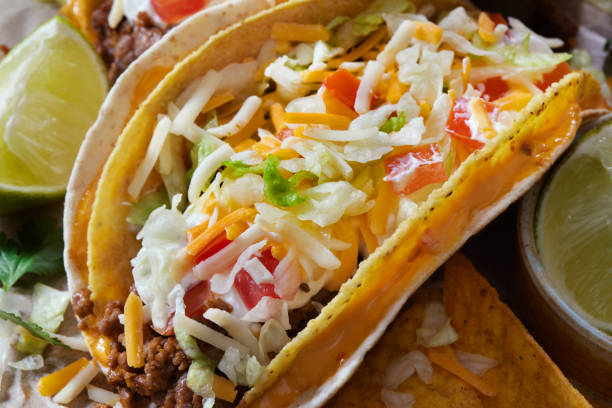 istock The Cheesy Gordita Beef Taco 1303867331