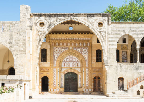 istock Beiteddine Palace courtyard, Lebanon 1303870858