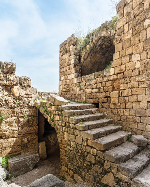 istock Interior of Byblos Crusader castle, Jbeil 1303871472