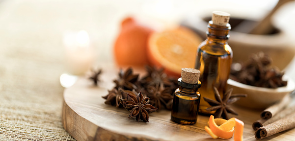 Essential Oils with Star Anise, Orange and Cinnamon