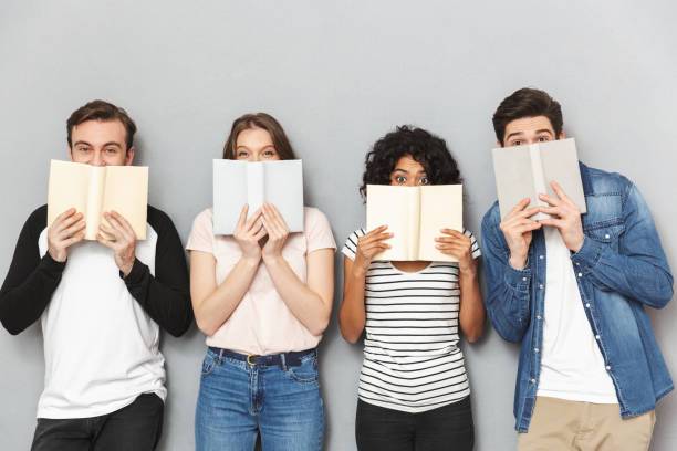 istock Group of excited young multiethnic friends 1303879217