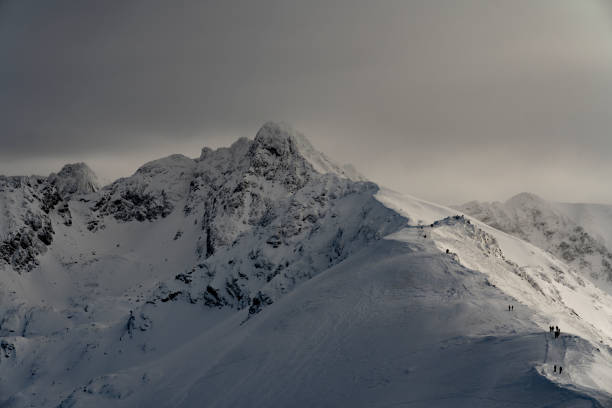 istock Frozen and snow-capped Tatra peaks 1303884102
