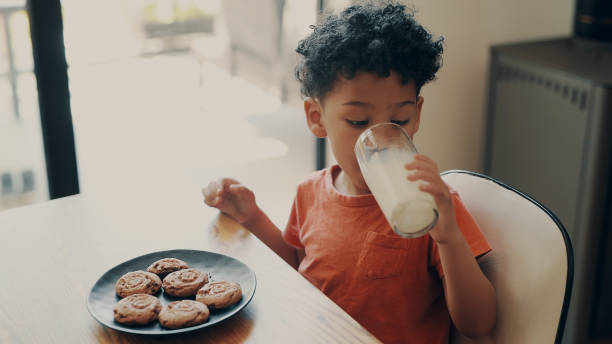 istock Nothing goes together like cookies and milk! 1303900905