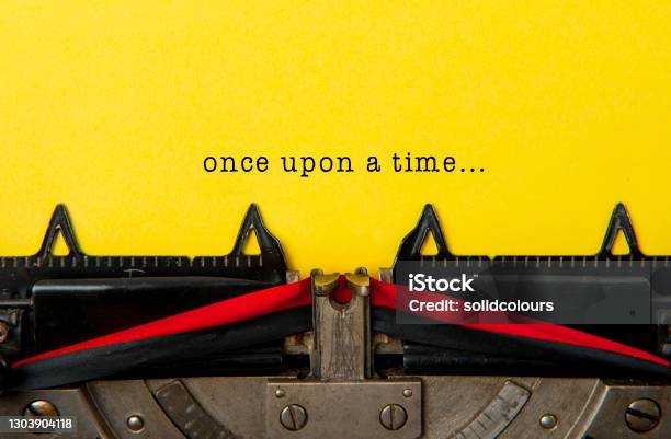 Once Upon A Time Stock Photo - Download Image Now - Writing - Activity, Storyteller, Fairy Tale