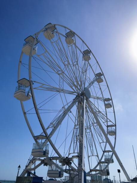 istock The lonely giant wheel 1303907160
