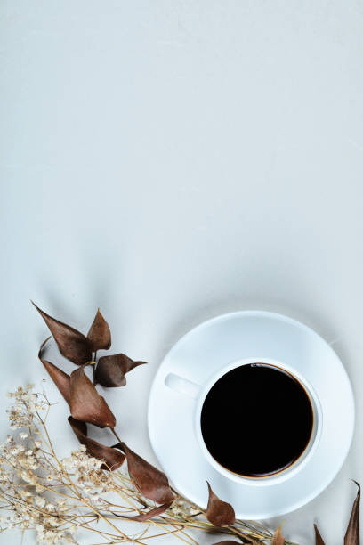 istock A cup of tea with dried plants on white background 1303907418