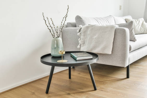 istock Beautiful interior of living room 1303909595