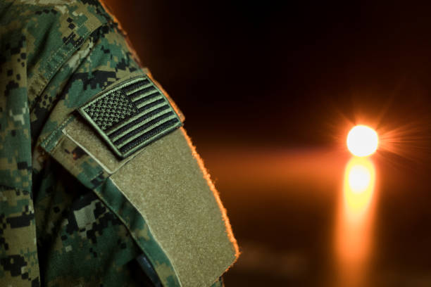 istock US Army Soldier in Universal Camouflage Uniform 1303914057
