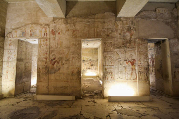 istock Temple of Sethos I in Abydos, Egypt 1303914970