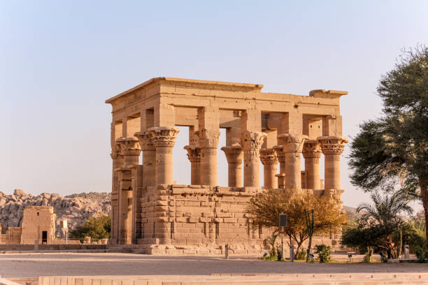 istock Roman Trajan's kiosk on Philae island 1303919729