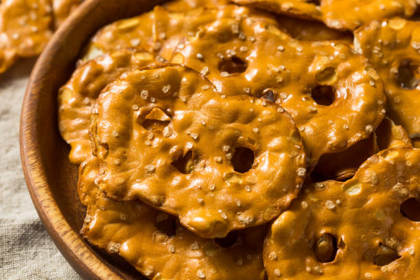 istock Homemade Salty Pretzel Crisps 1303924069