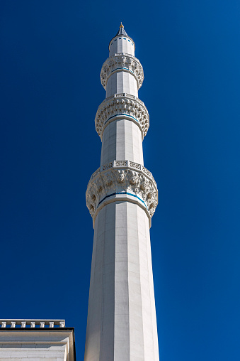 Grand Camlica Mosque inspired by Ottoman architecture. (Turkish: Büyük Çamlıca Camii).