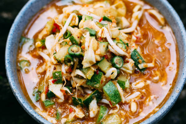 istock sundanese raw vegetable salad with peanut sauce 1303937080