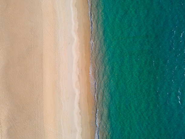 istock Beach sea aerial view (Top view) 1303948715