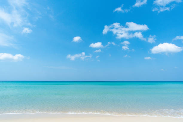 Beach sea in sunny day