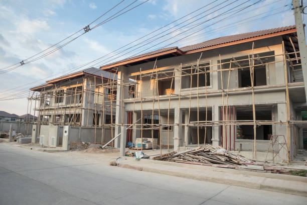 istock construction residential new house in progress at building site 1303952460