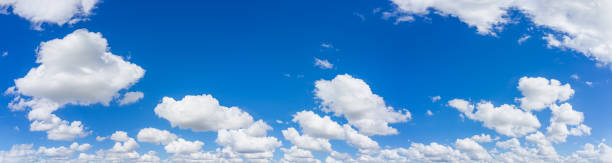 istock Panorama blue sky and clouds with daylight natural background. 1303964821