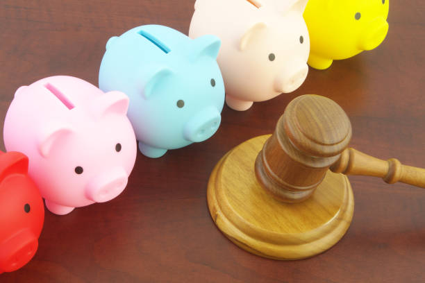 istock Laws and rules for financial funds and saving money concept 1303978556