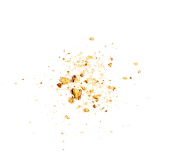 istock Crumbled Chocolate Chip Biscuits, Broken Butter Cookies 1303984805