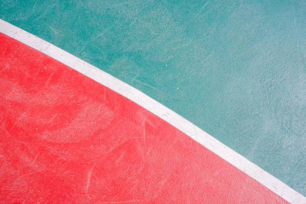 istock High Angle View Of Painted Court 1303989282