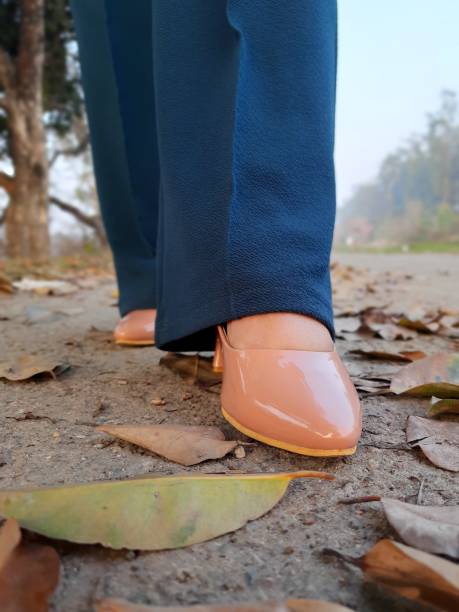 istock Close up of Lady shoes 1303990966