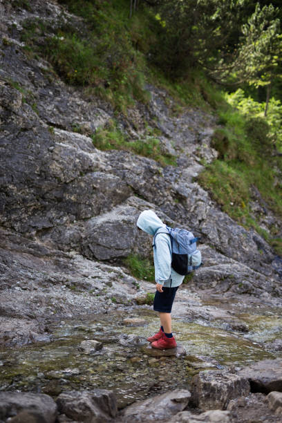 istock Schoolboy walking in Tatra Mountains in Poland 1304000870